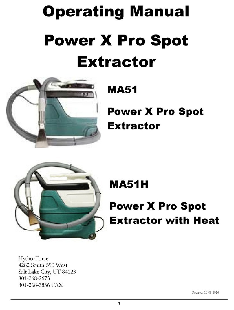 Hydro-Force Power X Pro Spot MA51H operating manual Hydro-Force Power X Pro Spot MA51H operating manual
