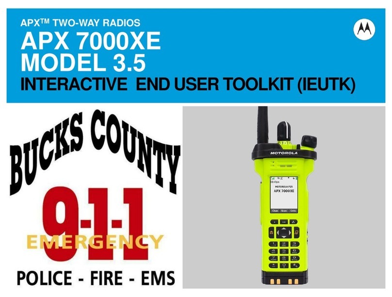 Motorola APX 7000XE User manual