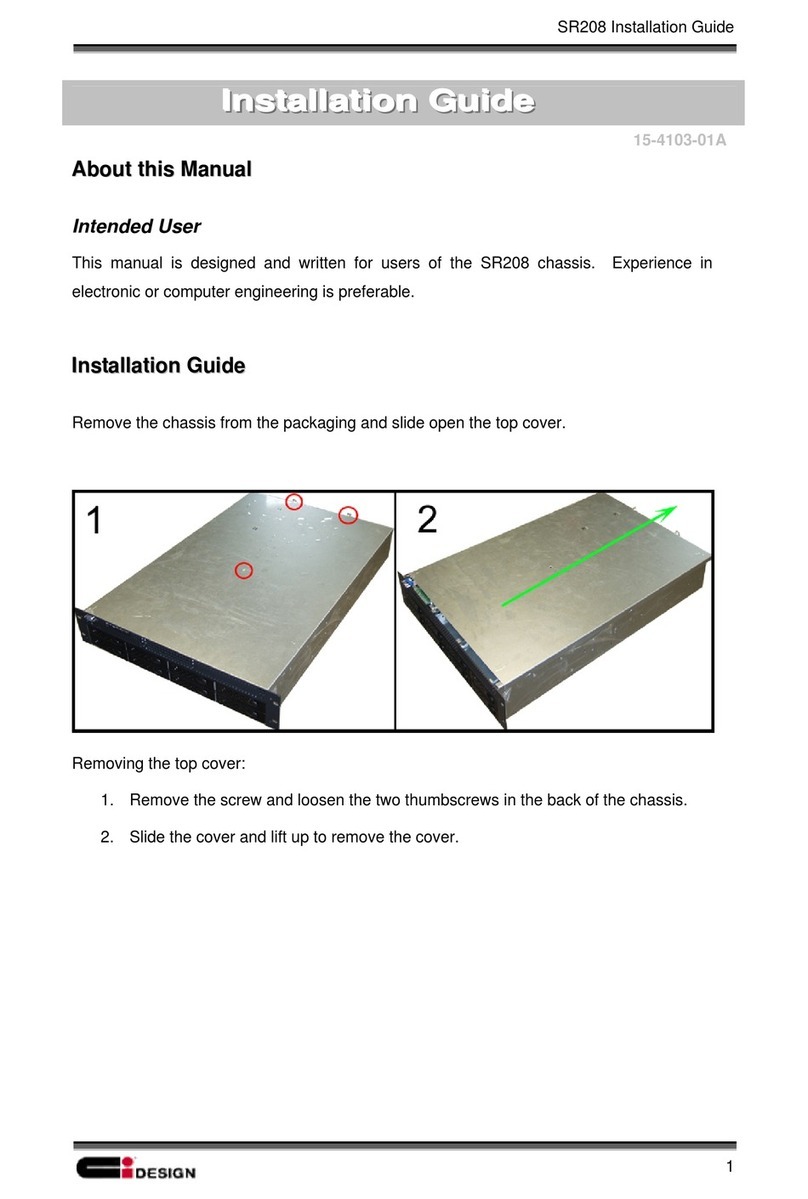 Ci Design SR 208 installation guide