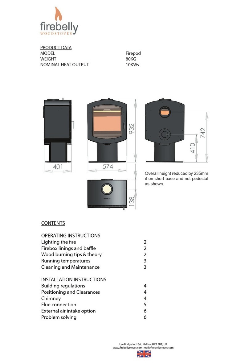 Firebelly Firepod operating instructions