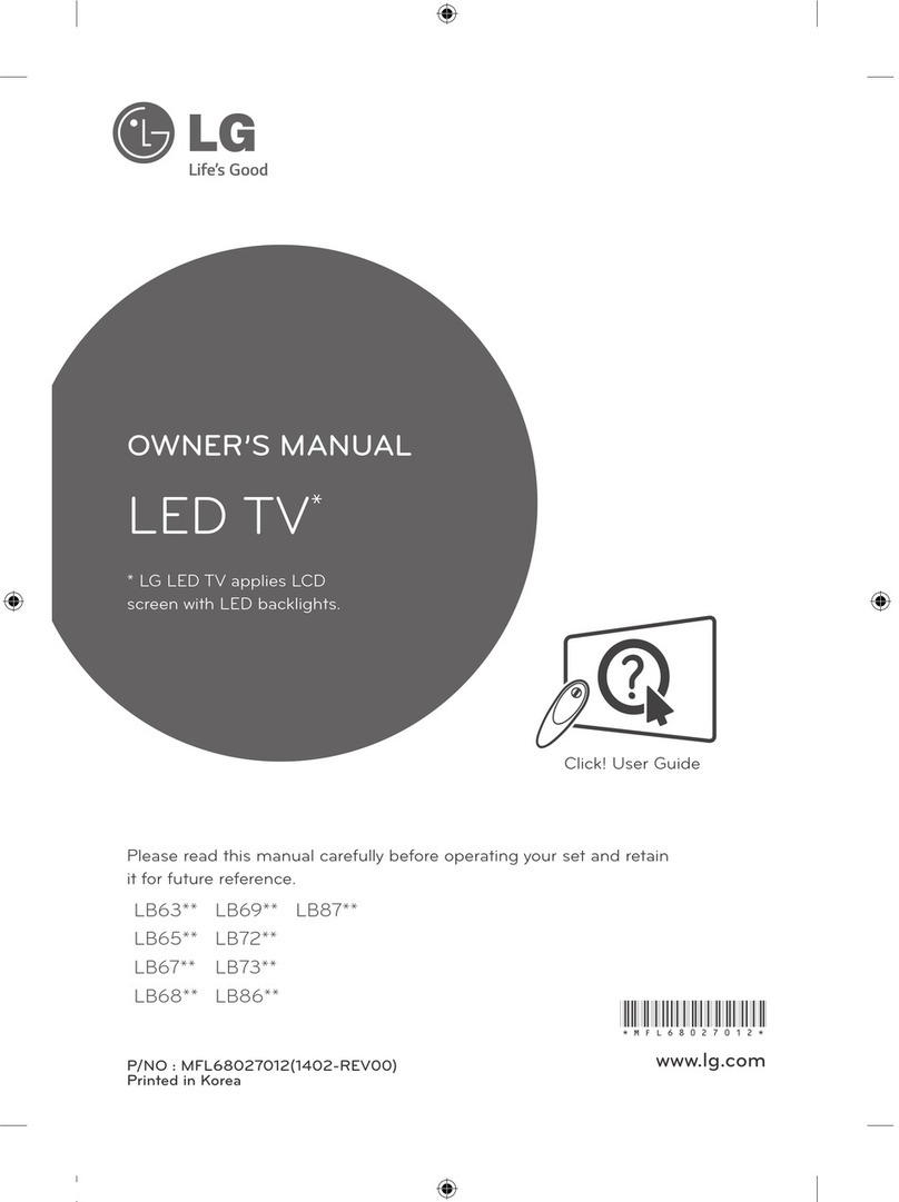LG LB63 Series User manual