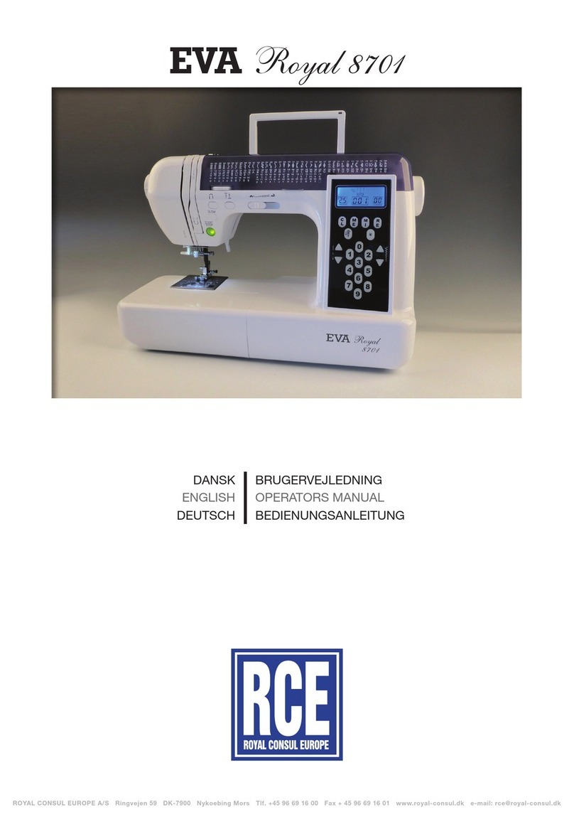 RCE EVA Royal 8701 User manual