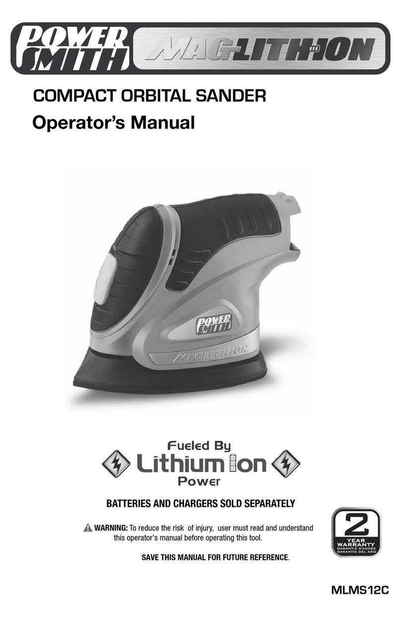 PowerSmith MAGLITHION MLMS12C Operator's manual