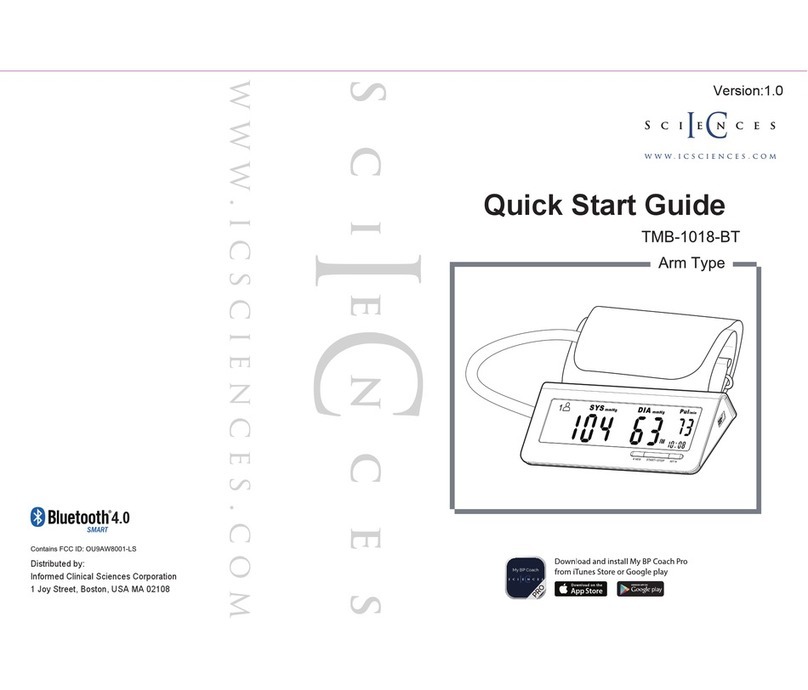 IC Sciences TMB-1018-BT User manual