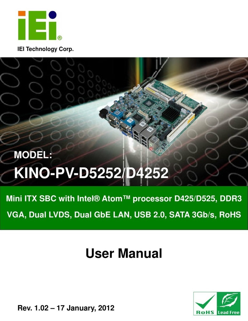IEI Technology KINO-PV-D5252 User manual