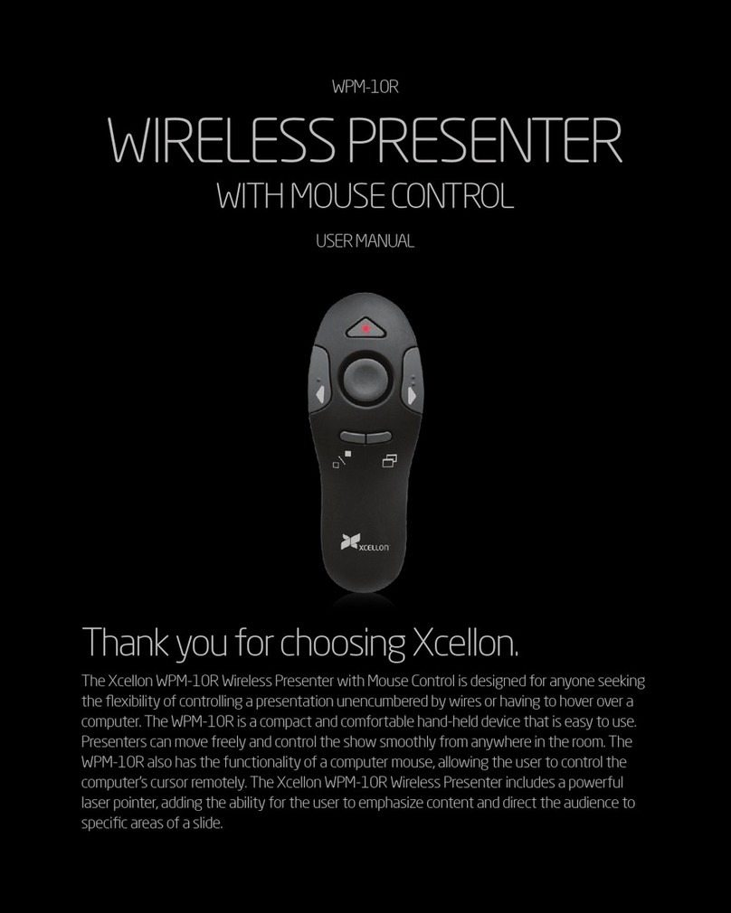 Xcellon wpm-10r user manual