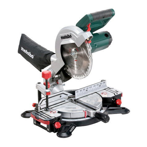 Metabo KS 216 M Lasercut User manual
