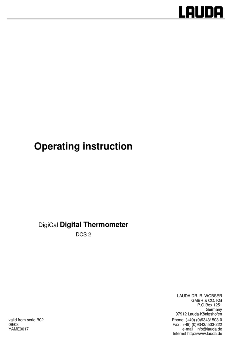 Lauda DCS2 operating instructions