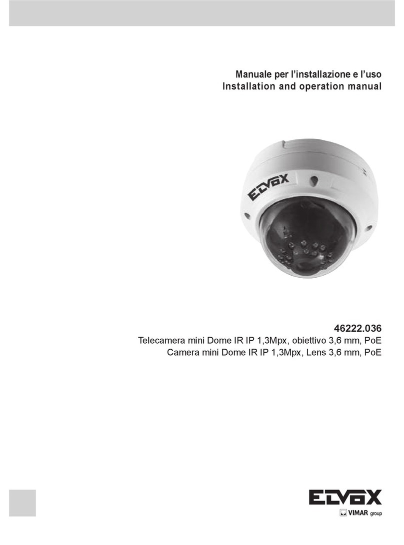 Elvox 46222.036 Installation and operation manual Elvox 46222.036 Installation and operation manual