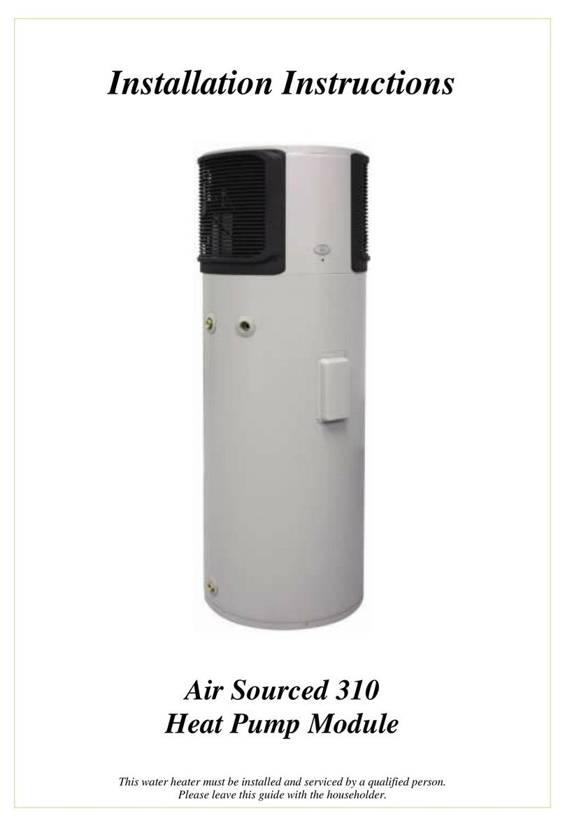 Rheem 310 Series User manual