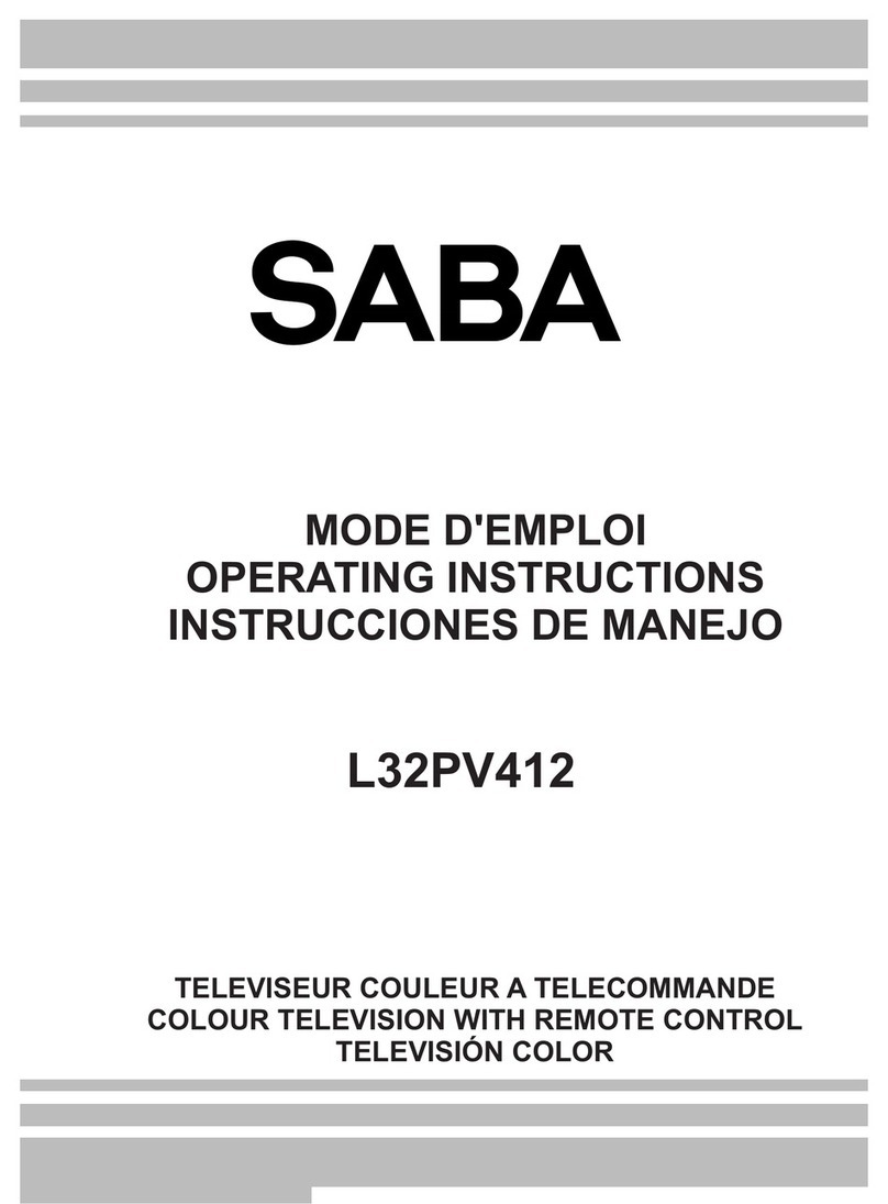 Saba L32PV412 User manual