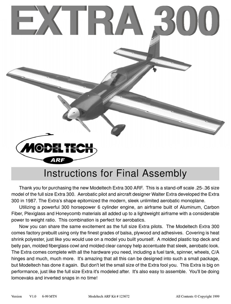 Modeltech Extra 300 User manual