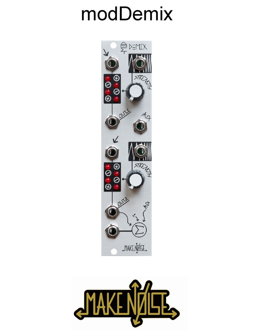 Make Noise modDemix User manual