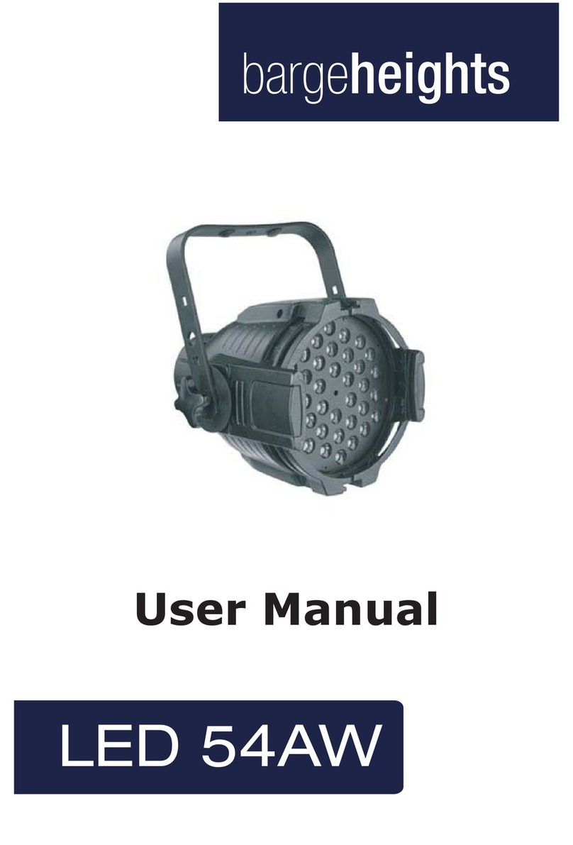 Bargeheights LED 54AW user manual