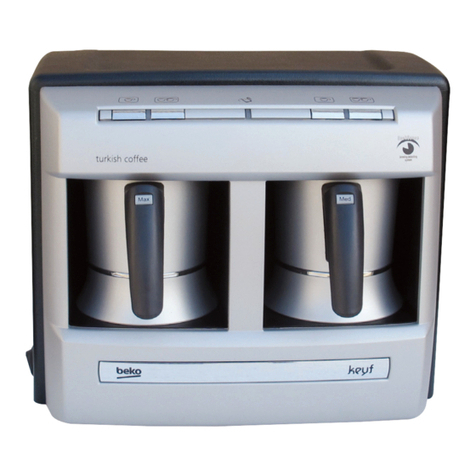 Beko BKK 2113 Quick user guide
