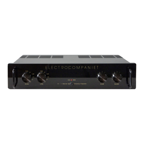 ELECTROCOMPANIET EC-3 owner's manual