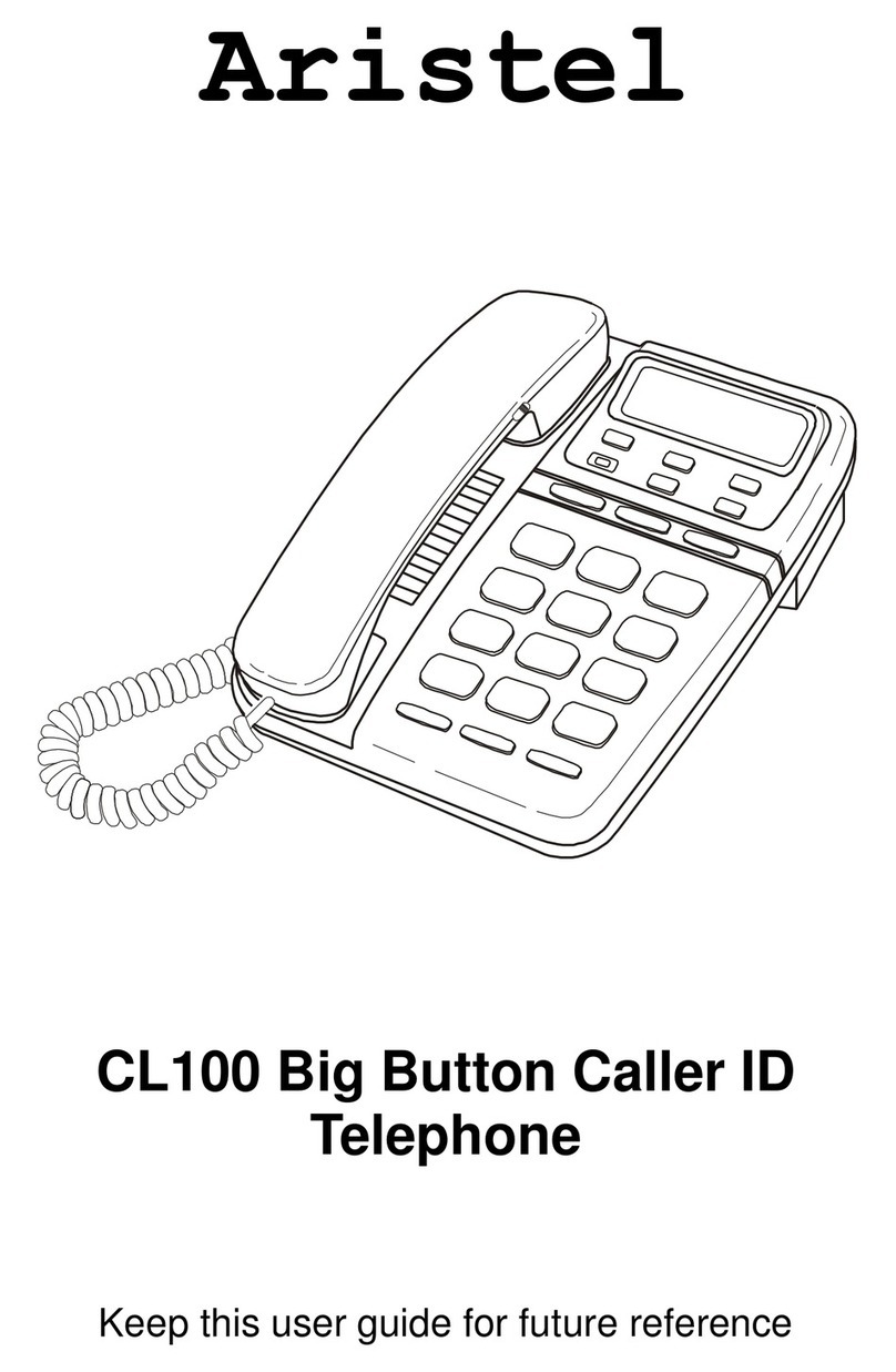 Aristel CL100 manual