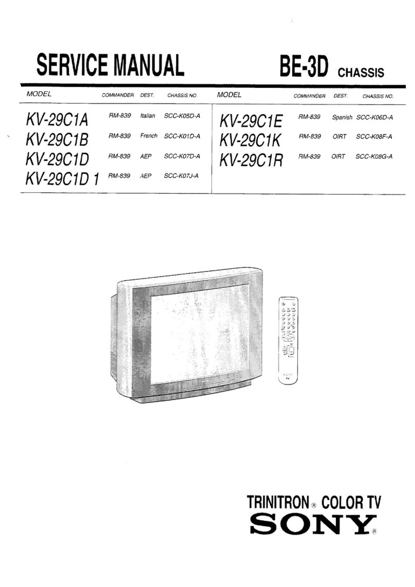 Sony KV-29C1A User manual Sony KV-29C1A User manual