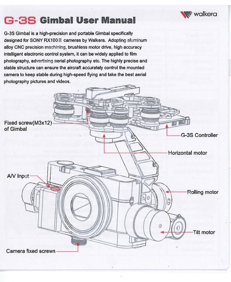 Walkera G-3S user manual