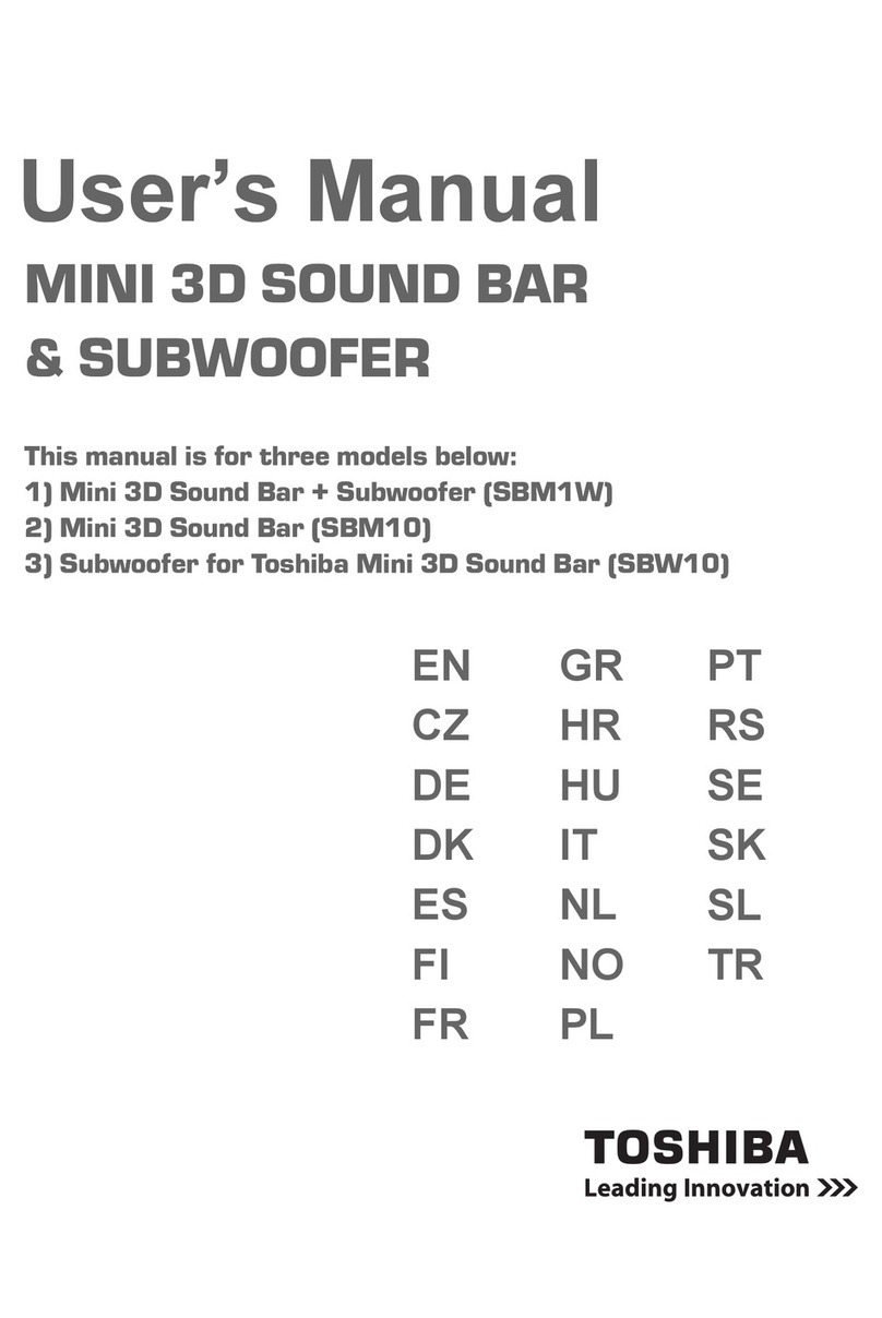 Toshiba SBM1W user manual