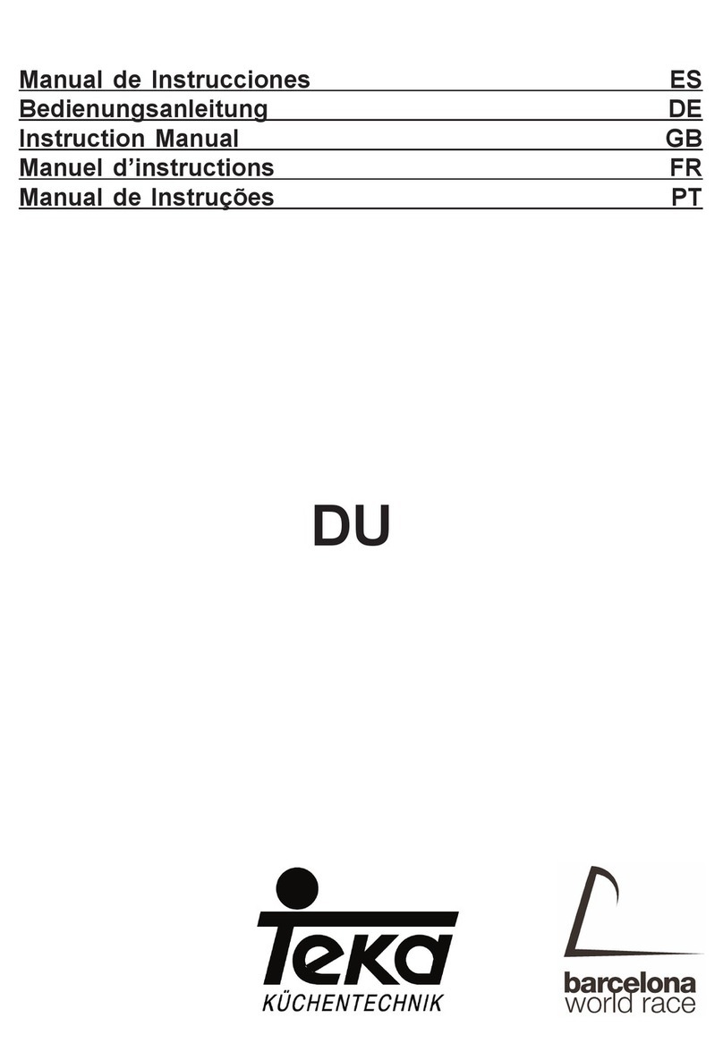 Teka DU User manual