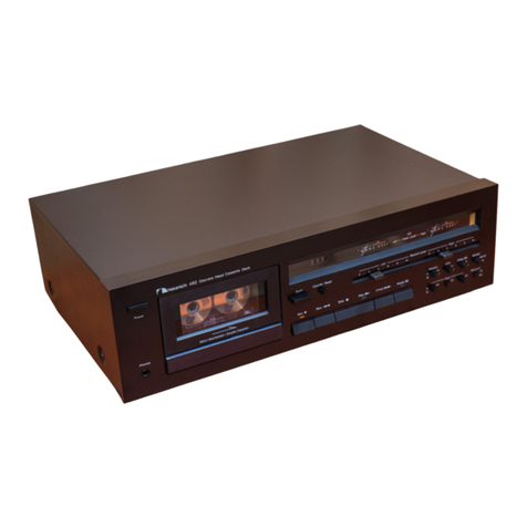 Nakamichi 482 Service manual