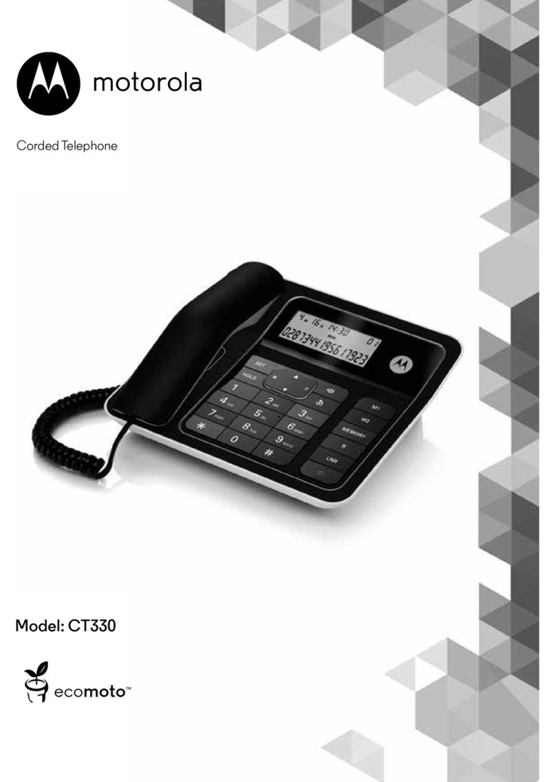 Motorola CT330 User manual Motorola CT330 User manual