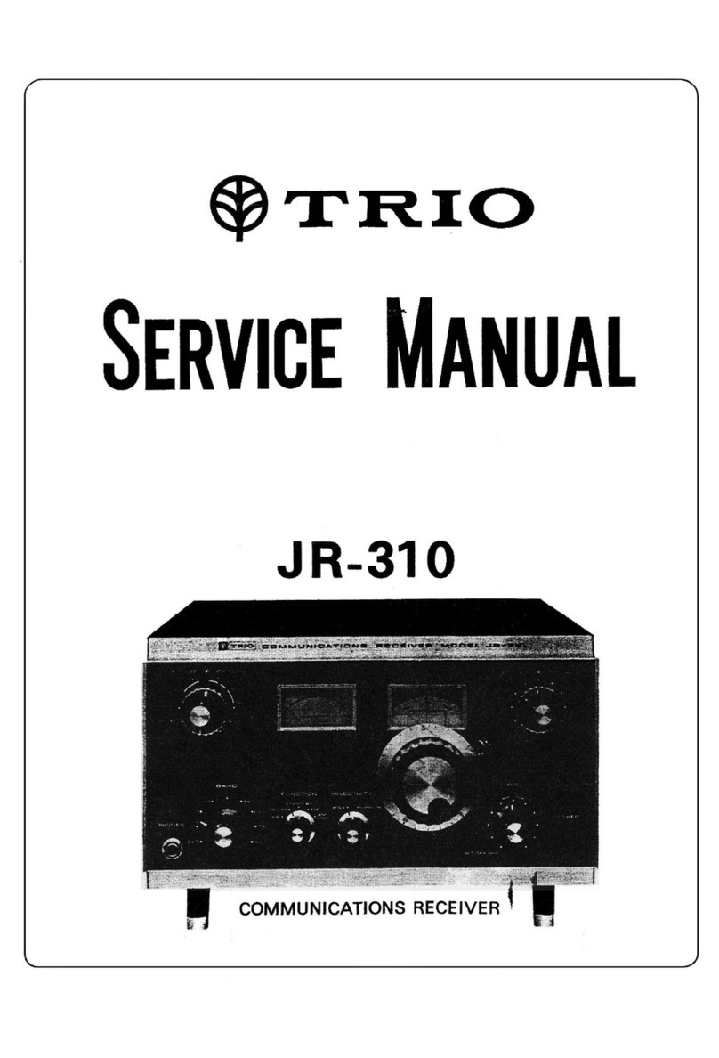 Trio JR-310 Service manual