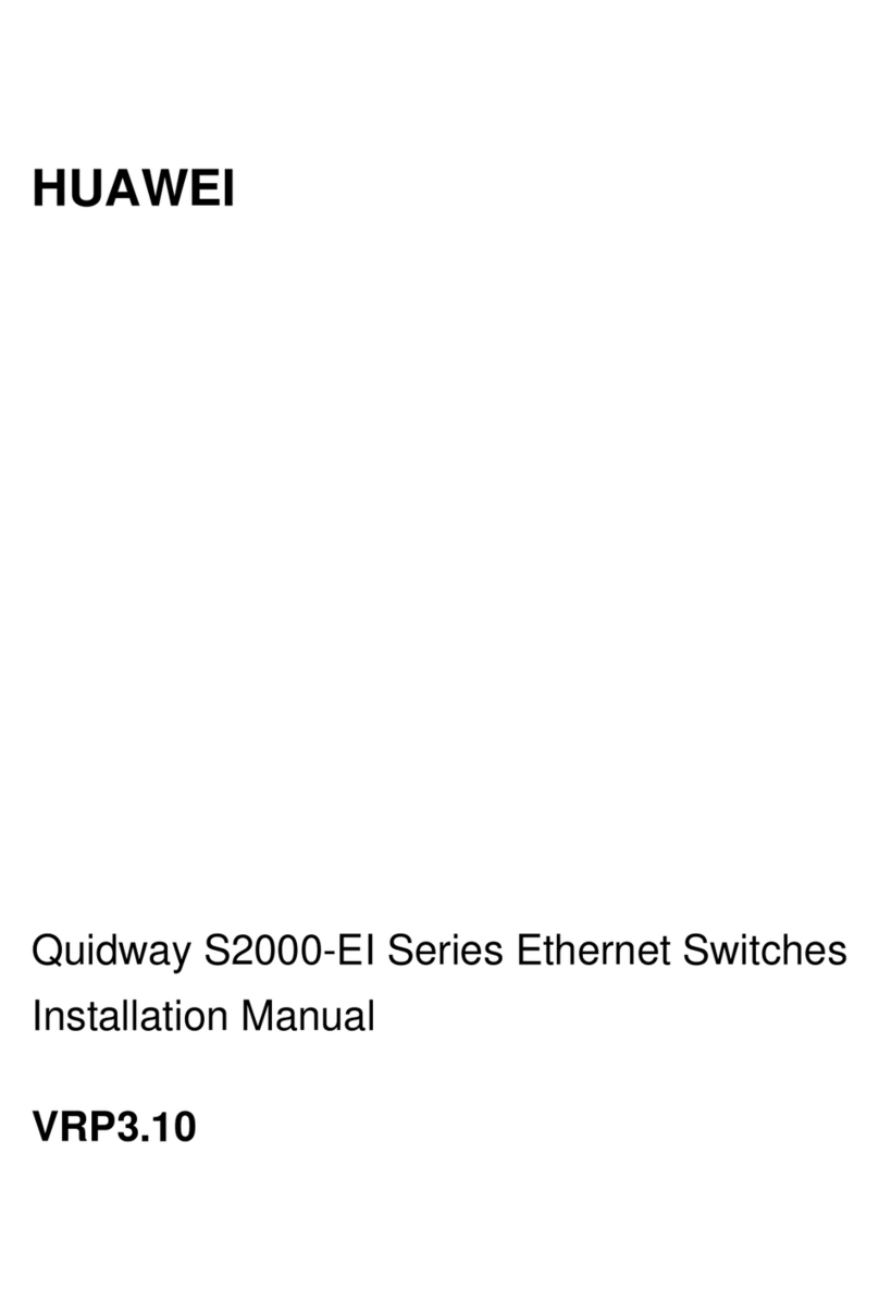 Huawei Quidway S2000-EI Series installation manual