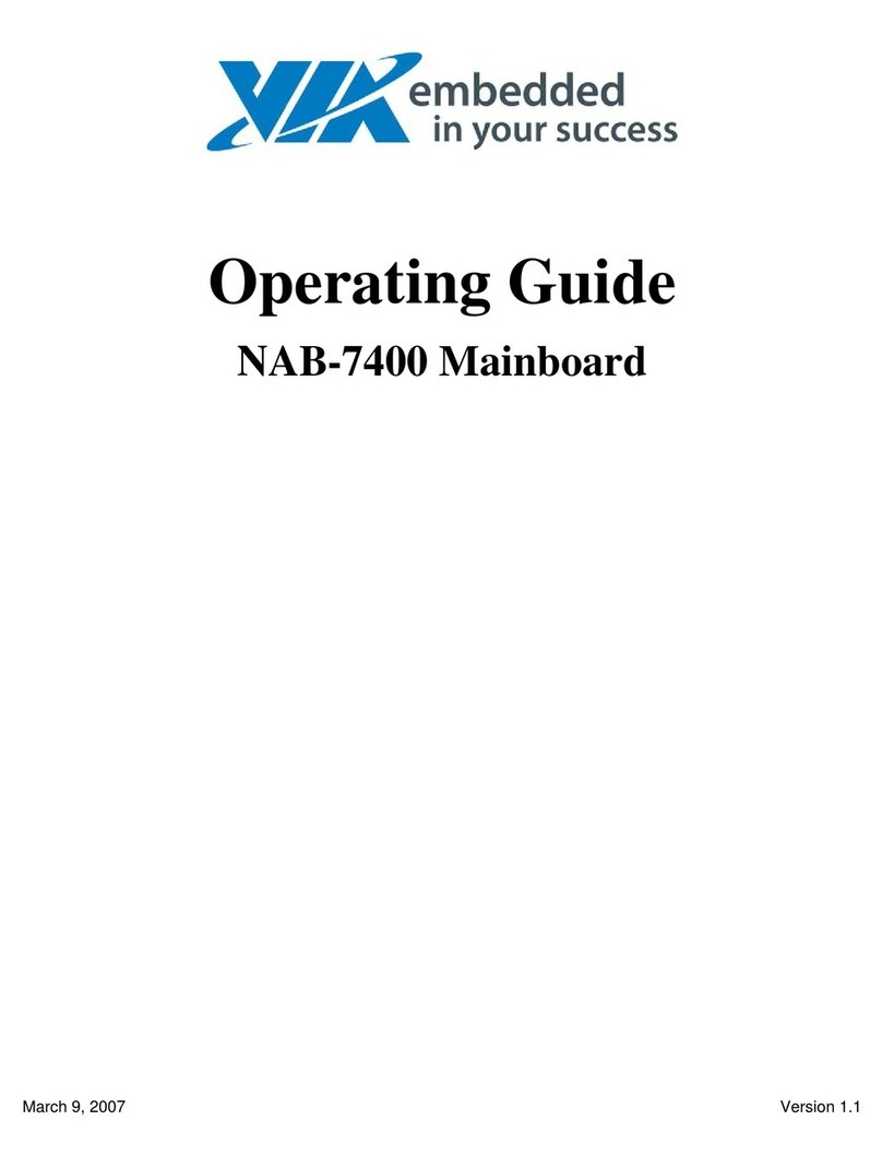 VIA Technologies NAB-7400 User manual