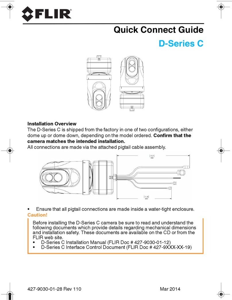 FLIR D-Series C Assembly instructions