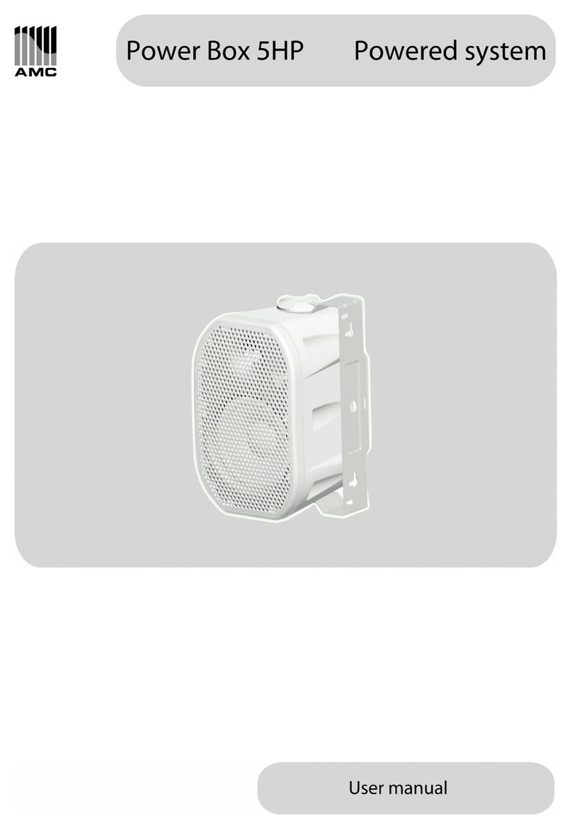 AMC Power Box 5 HP User manual