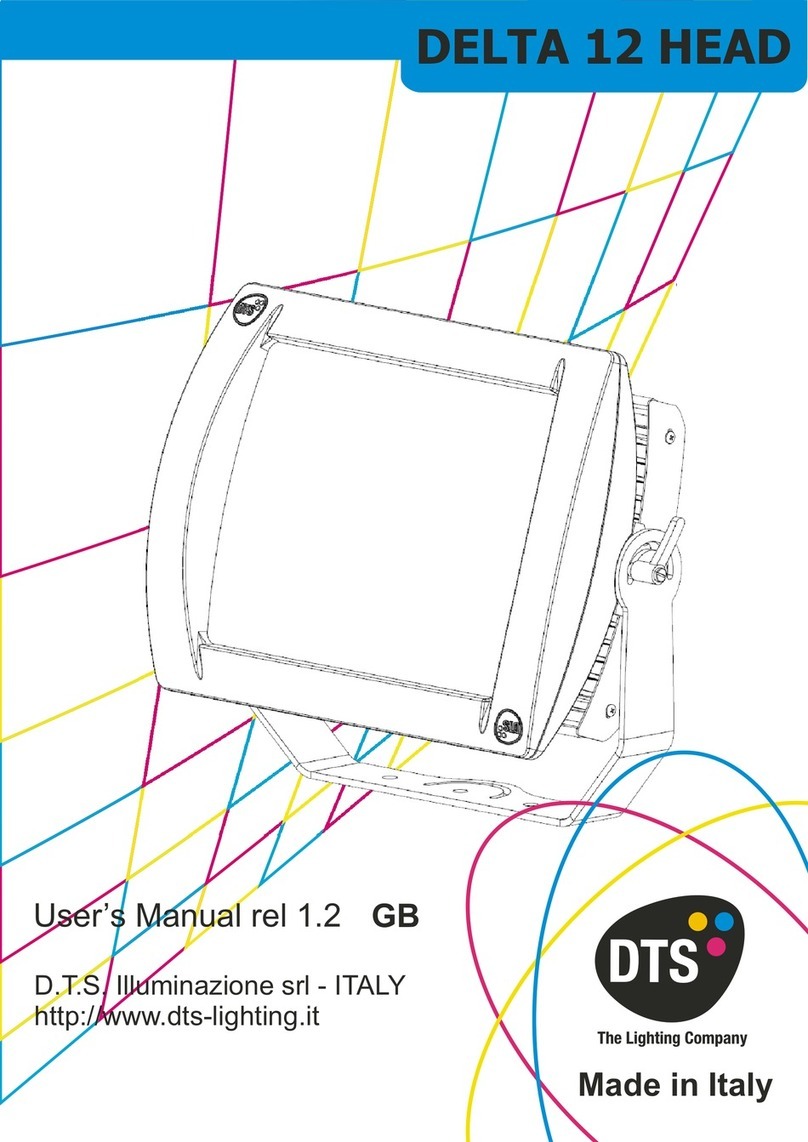 DTS DELTA 12 HEAD user manual