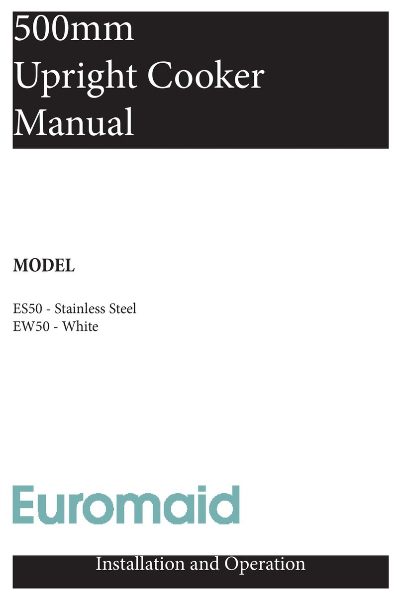 Euromaid ES50 Owner's manual Euromaid ES50 Owner's manual