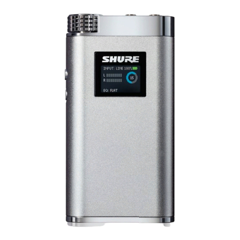 Shure SHA900 user guide