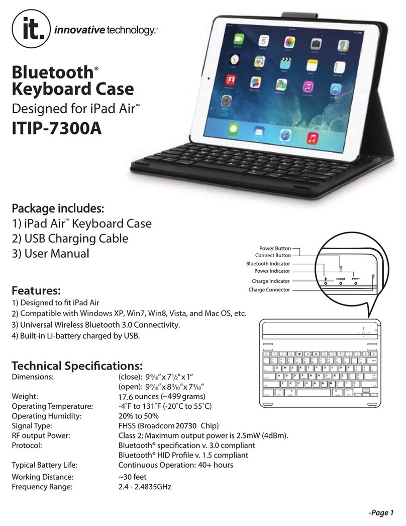it ITIP-7300A manual