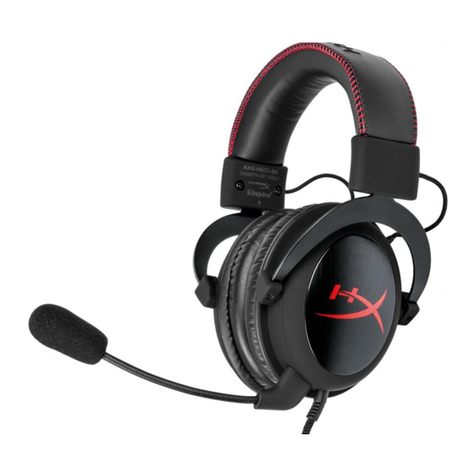 HyperX KHX-HSCC-BK User manual