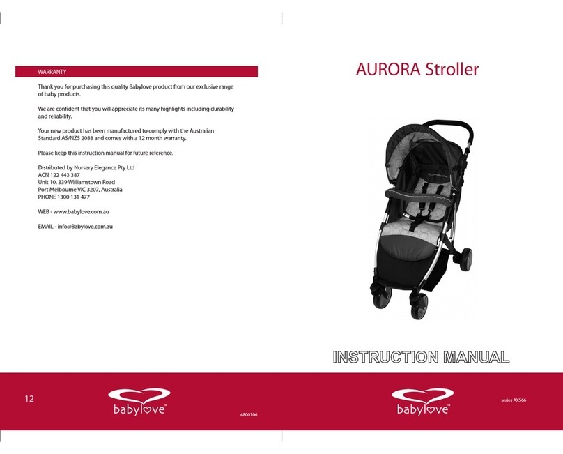 Baby Love Aurora instruction manual