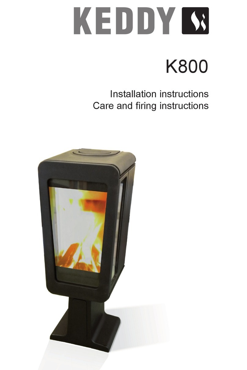 KEDDY K800 Series installation instructions