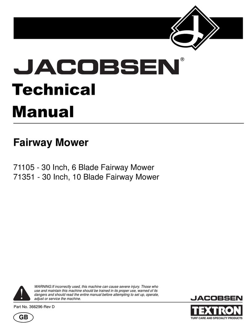 Jacobsen Fairway 71105 Technical manual