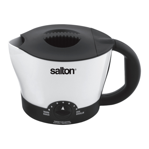 Salton MP1206 Instruction booklet
