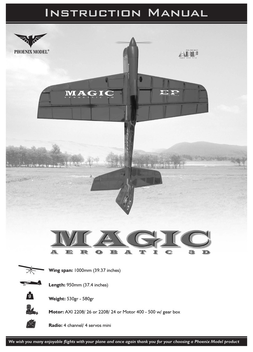 Phoenix Model Magic Aerobatic 3D User manual