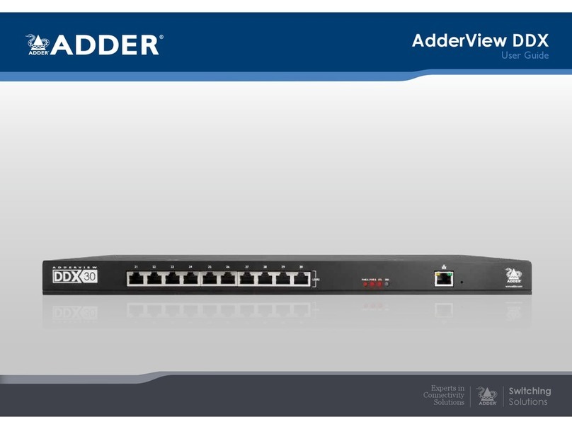 ADDER AdderView DDX user guide