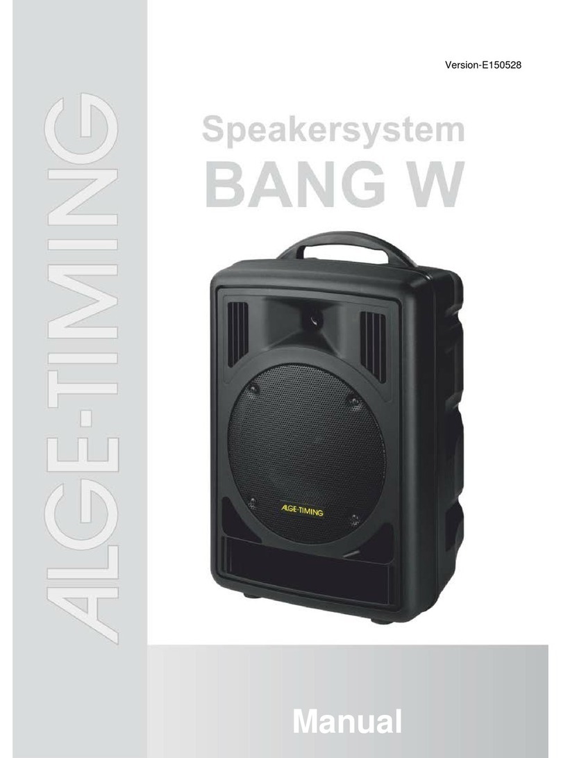 ALGE-Timing Bang W User manual
