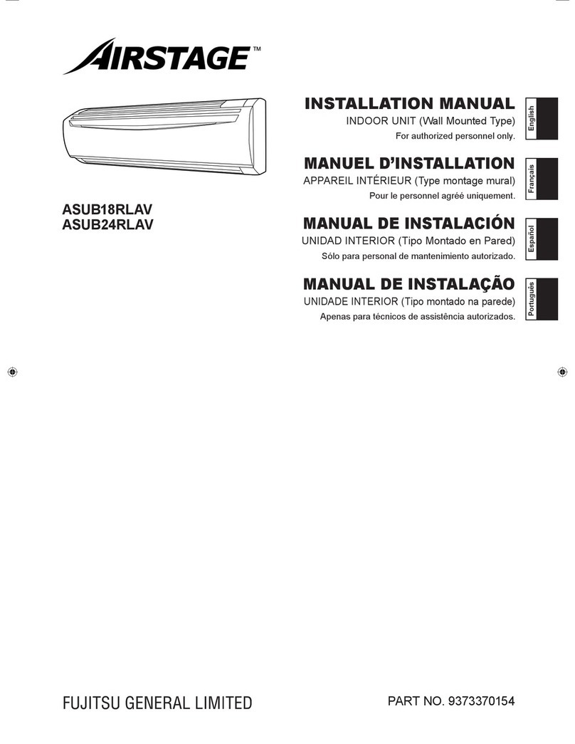 AirStage ASUB18RLAV User manual
