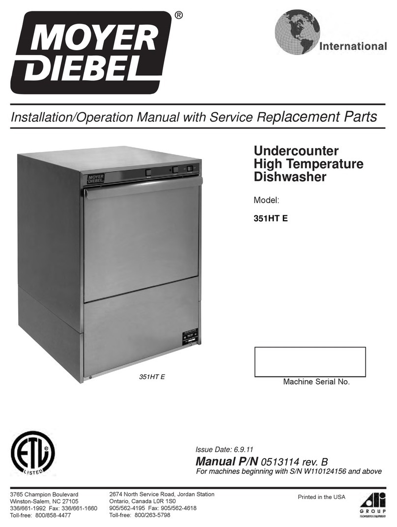 Moyerdiebel 351HT Installation and operation manual