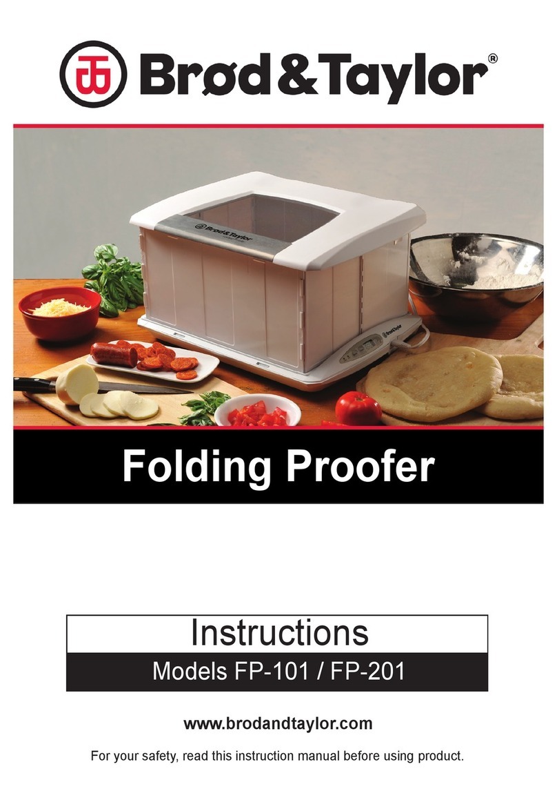 Brod & Taylor FP-101 instruction manual