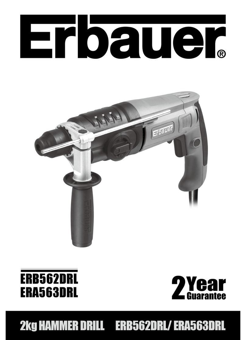 Erbauer ERB562DRL User manual Erbauer ERB562DRL User manual