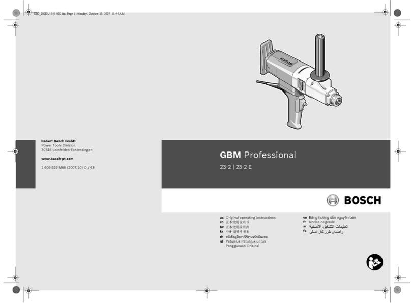 Bosch GBM 23-2 Professional User manual