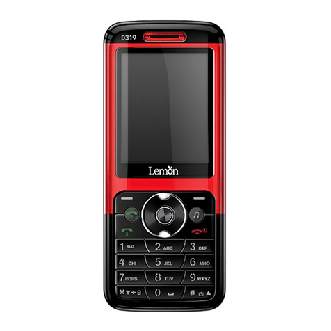 Lemon DUO 319 User manual Lemon DUO 319 User manual